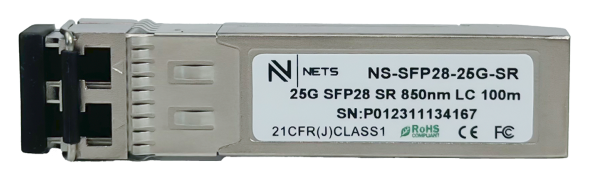 Оптический трансивер NS-SFP28-25G-SR, 25GBASE-SR SFP28 Модуль 850nm 100m DDM 