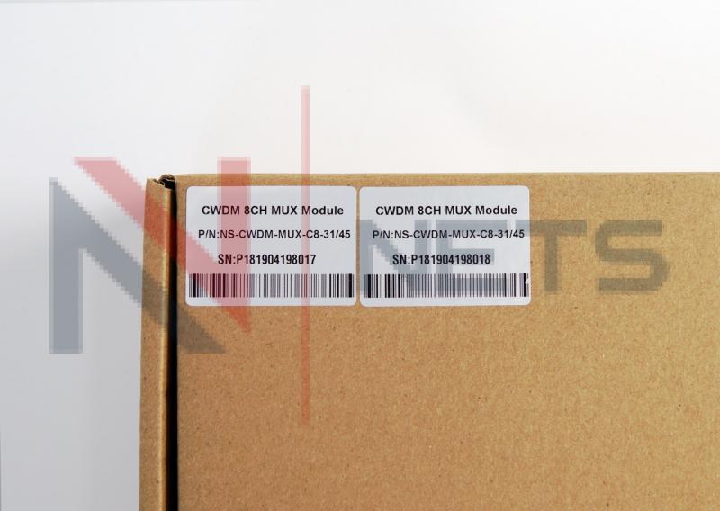 Оптический мультиплексор CWDM 1x8  длины волн 1310-1450nm, (LC/UPC), COM (LC/UPC), ABS Box