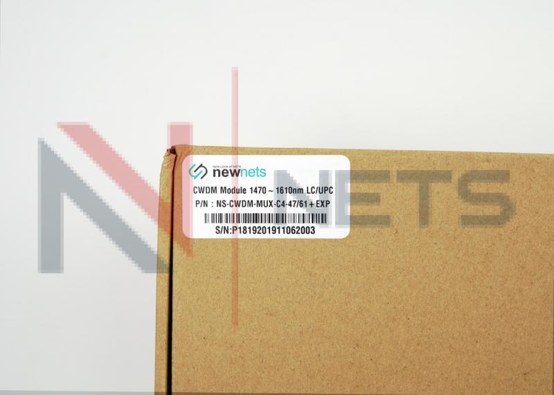 Оптический мультиплексор CWDM 1x8  длины волн 1470-1610nm, (LC/UPC), COM+EXP (LC/UPC), ABS Box